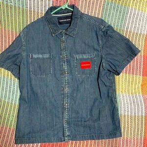 Calvin Klein men’s jean shirt